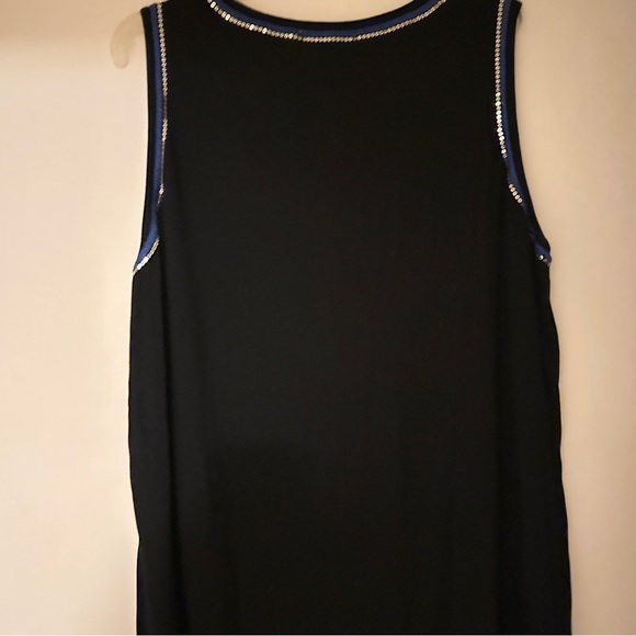 Tank Style Plus size Black Sequin Top - Picture 8 of 9